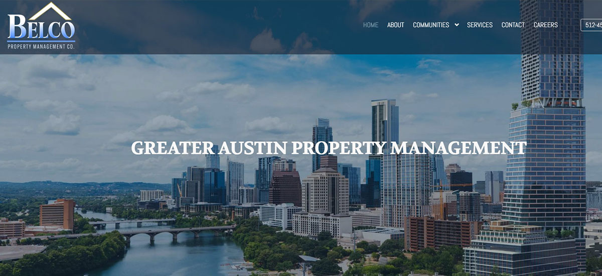 Belco Property Management Website