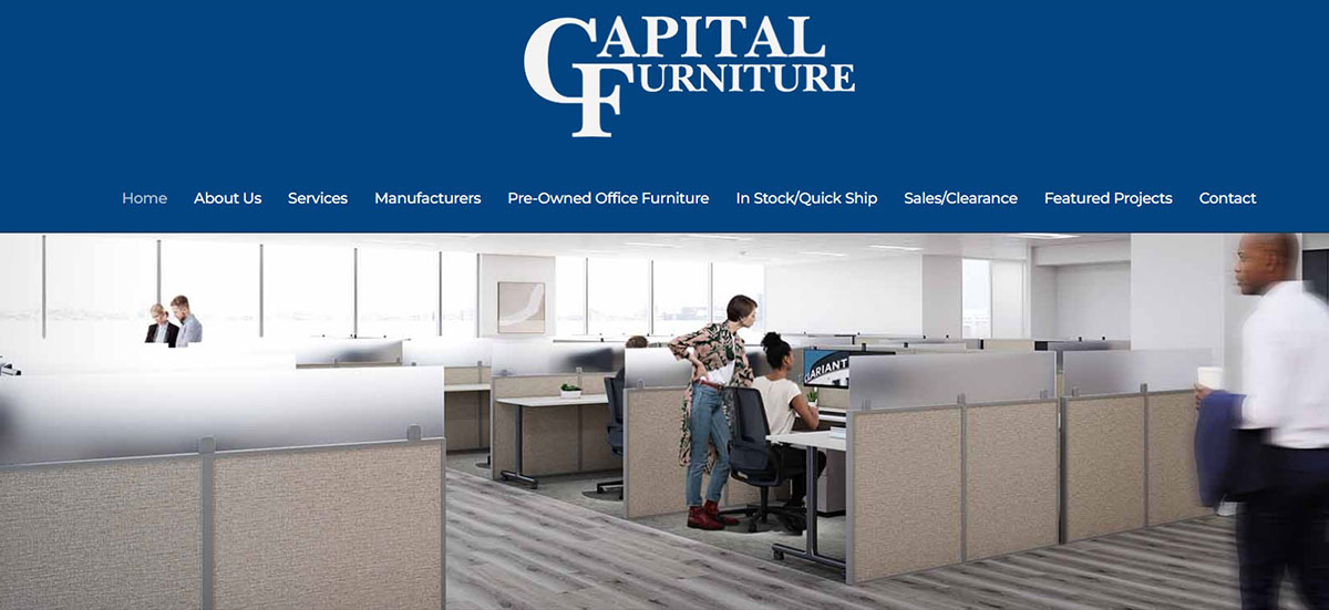 Capital Furniture Website