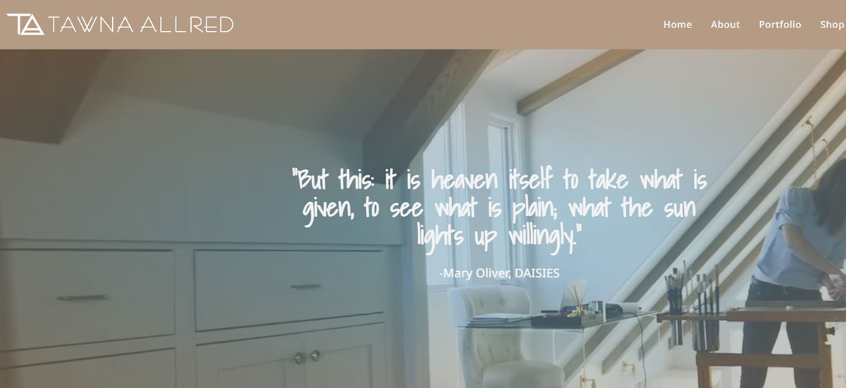 Tawna Allred Art Website